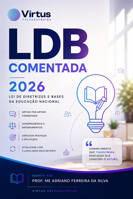 Capa do livro LDB Comentada 2026