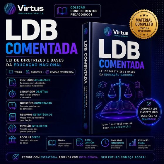 Capa do livro LDB Comentada — Lei de Diretrizes e Bases da Educação Nacional